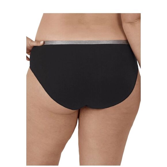 Hanes Just My Size Women's Bikini Underwear, 5-Pack Size 10/2X - Picture 3 of 9